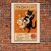 Book Cover Poster - The Black Cat